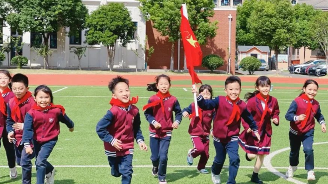 儿童友好学校 | 松江区泗泾第五小学：用“一米”与儿童相约美好